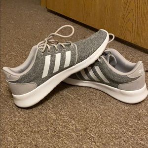 Lightly worn Grey Adidas sneakers size 8.5